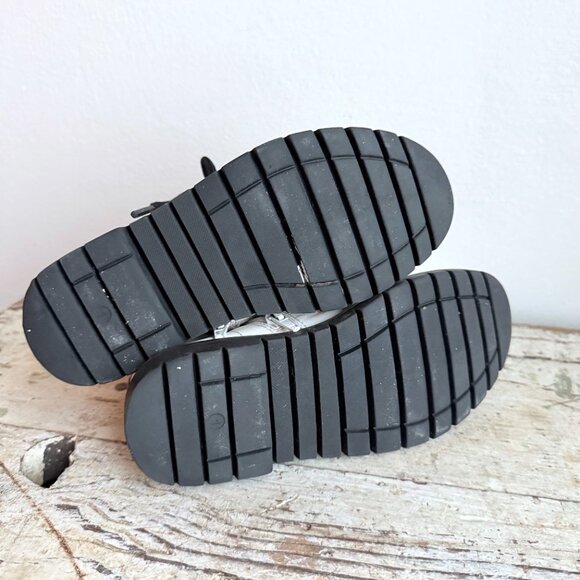 Sugar Girls White Faux Leather Lace Up Mid Calf Boots Size 13 Original Artwork - Picture 9 of 10